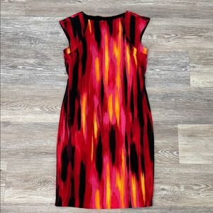 Vibrant Multicolor Sleeveless Dress